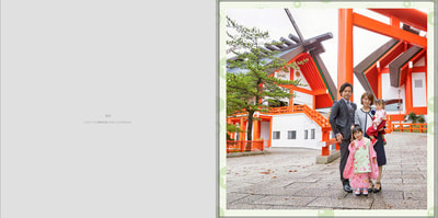 七五三ロケーション撮影