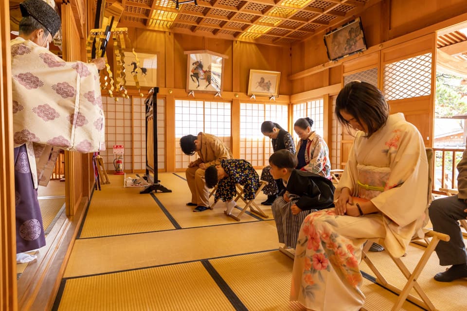 七五三のサンプル写真