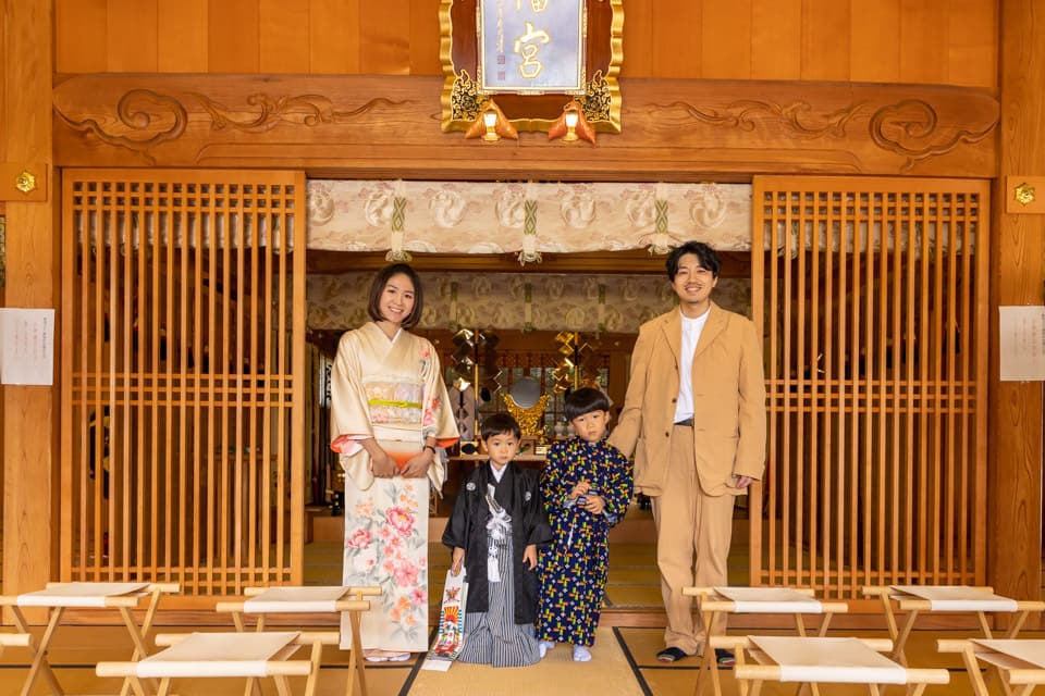 七五三のサンプル写真