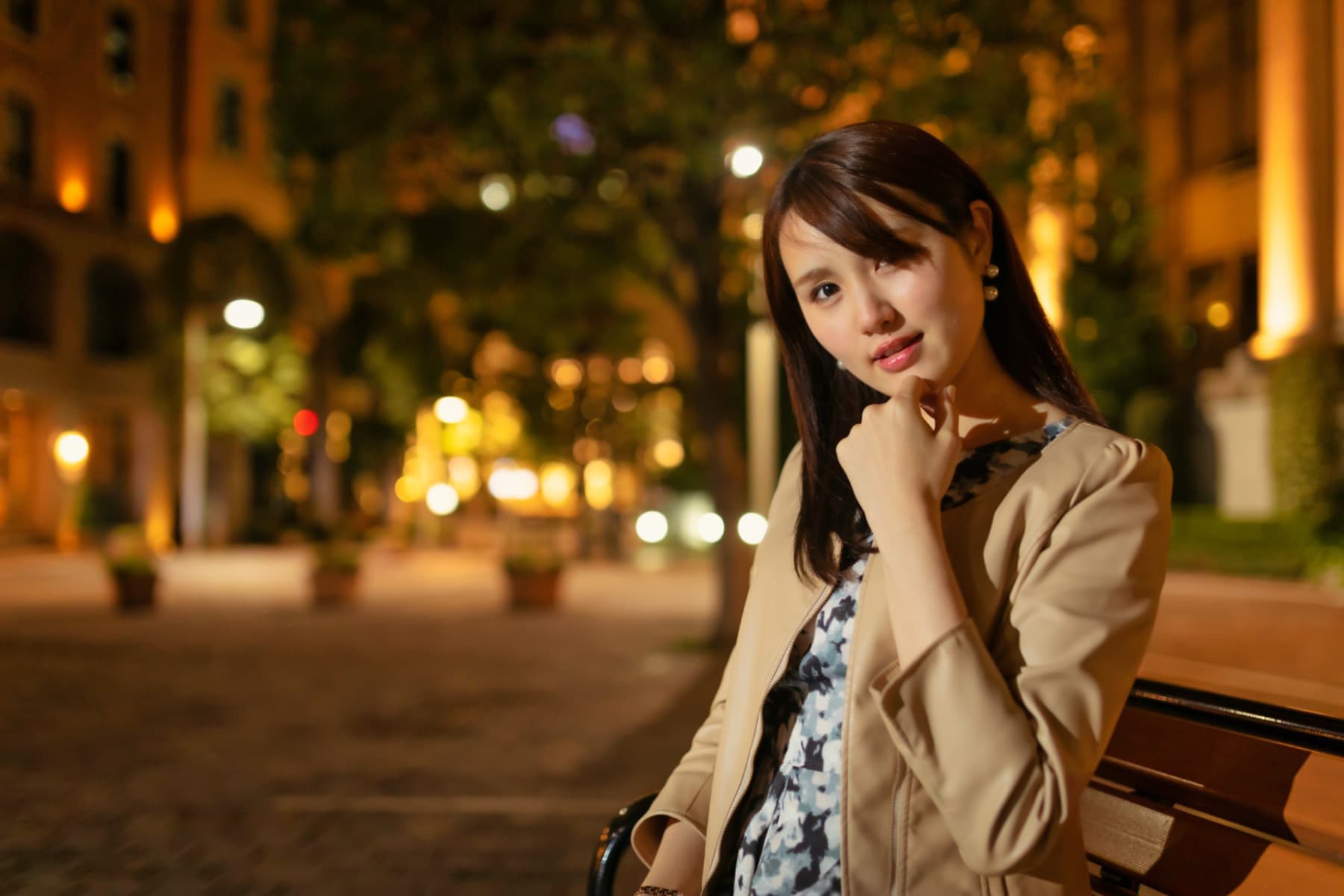 ナイトポートレート